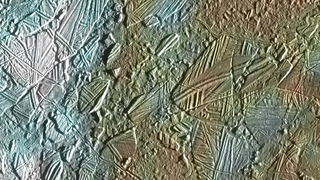 Europa's Icy Surface Looks Like Cracked Glass